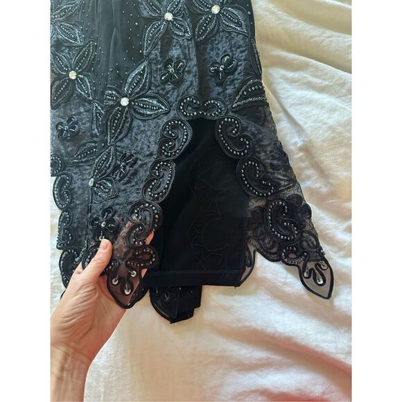 Head To Toe Boutique (Black) Lace Pants Women's Size 12 - Picture 4 of 10